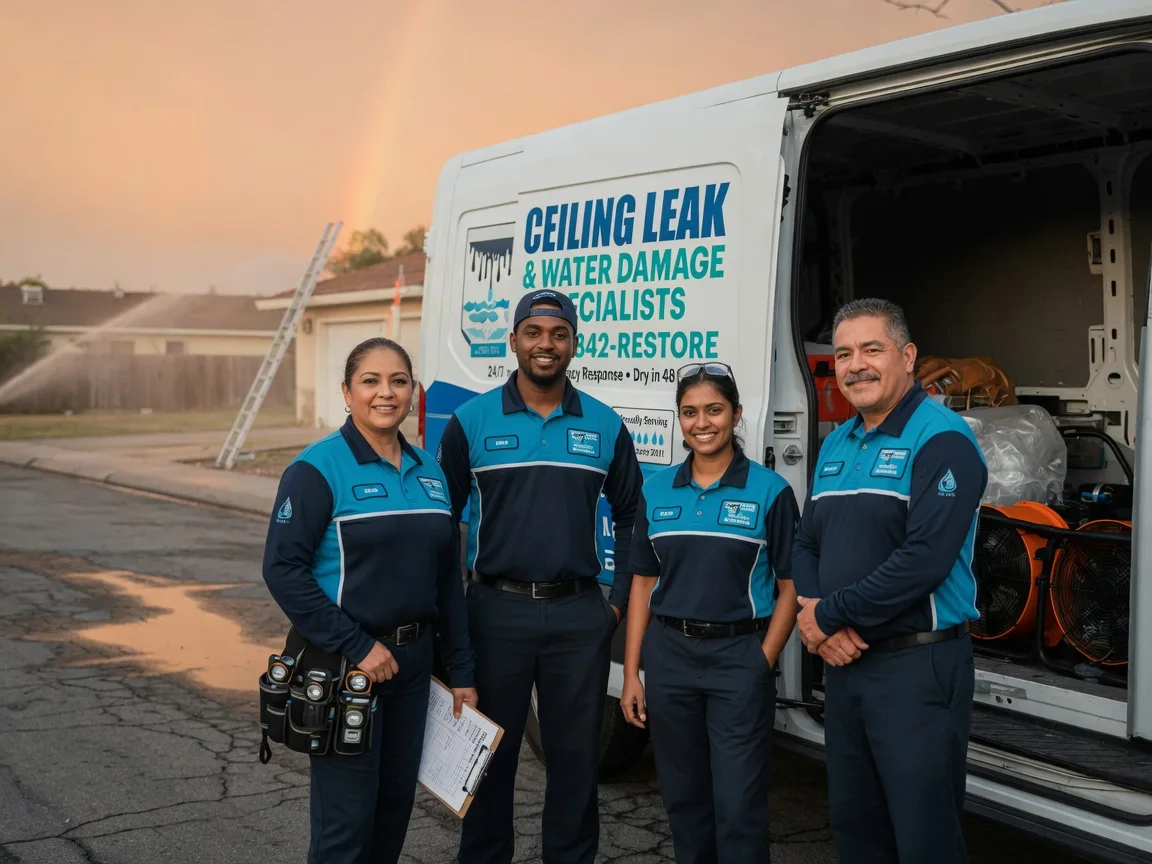 Ceiling Leak Cleanup company in Moon, VA