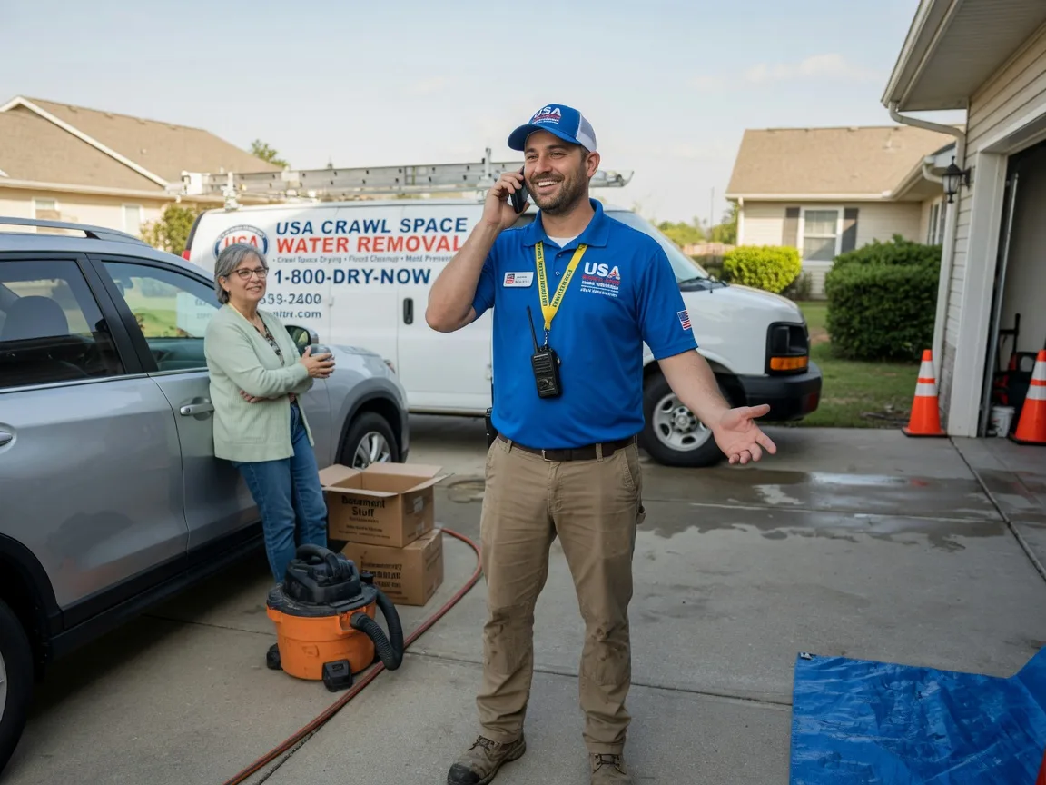 Crawl Space Water Removal Moon, VA FAQs